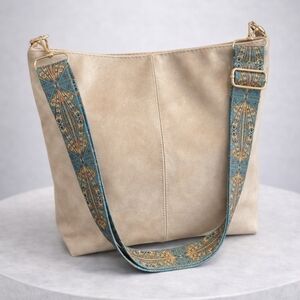 Luxe Vegan Leather Shoulder hobo bag / Crossbody